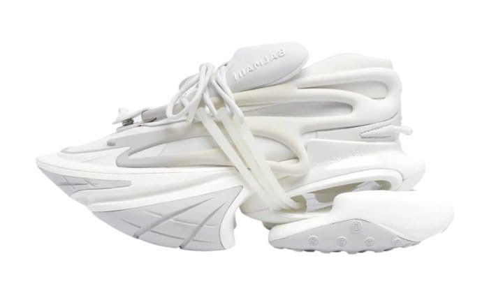 Balmain Paris Mens Chunky Sneakers White
